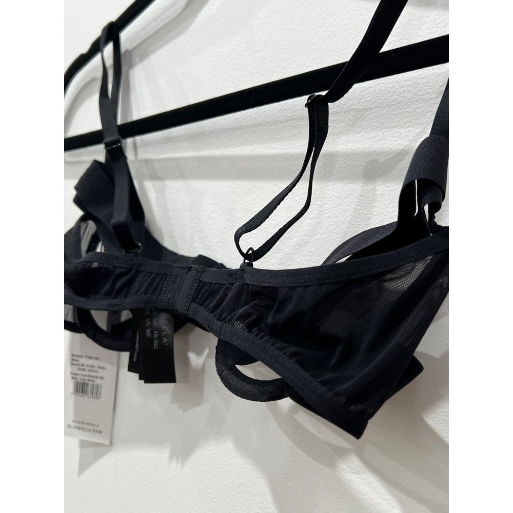 New BLUEBELLA EMILIA BRA underwired bra BLACK MSRP $64 - Picture 7 of 12
